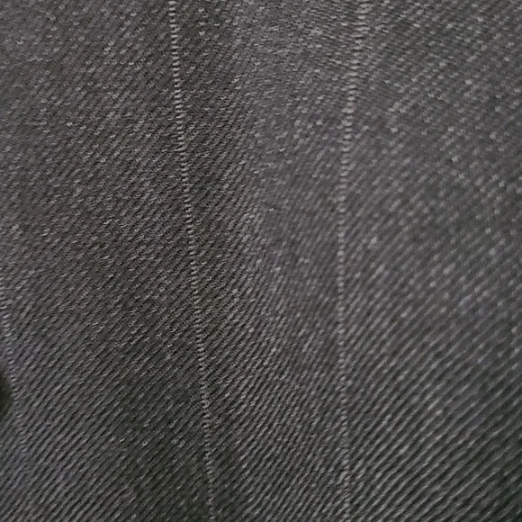 Burberry Blazer Jacket Mens 42 Wool Black Striped Vintage